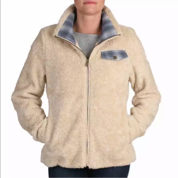 Pendleton Sherpa Fuzzy Zip Jacket - Picture 1 of 6